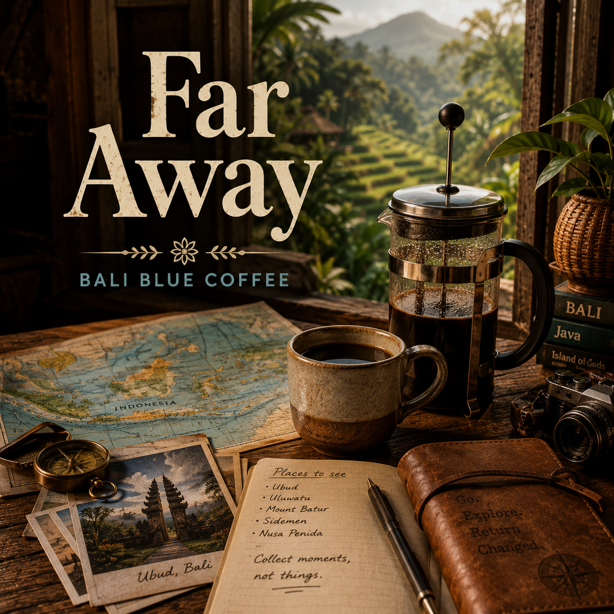 Far Away - Bali Blue Medium-Dark Roast