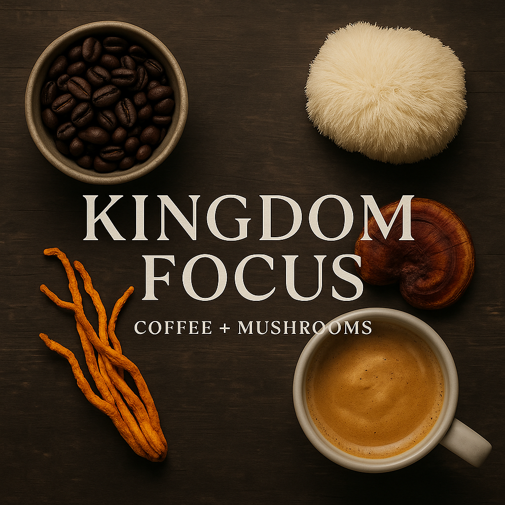 Kingdom Focus - Coffee with Mushrooms (Medium Roast)